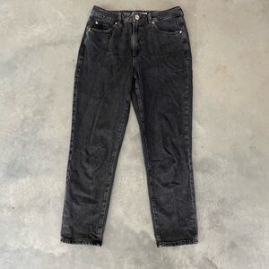 Garage Black Mom Jeans